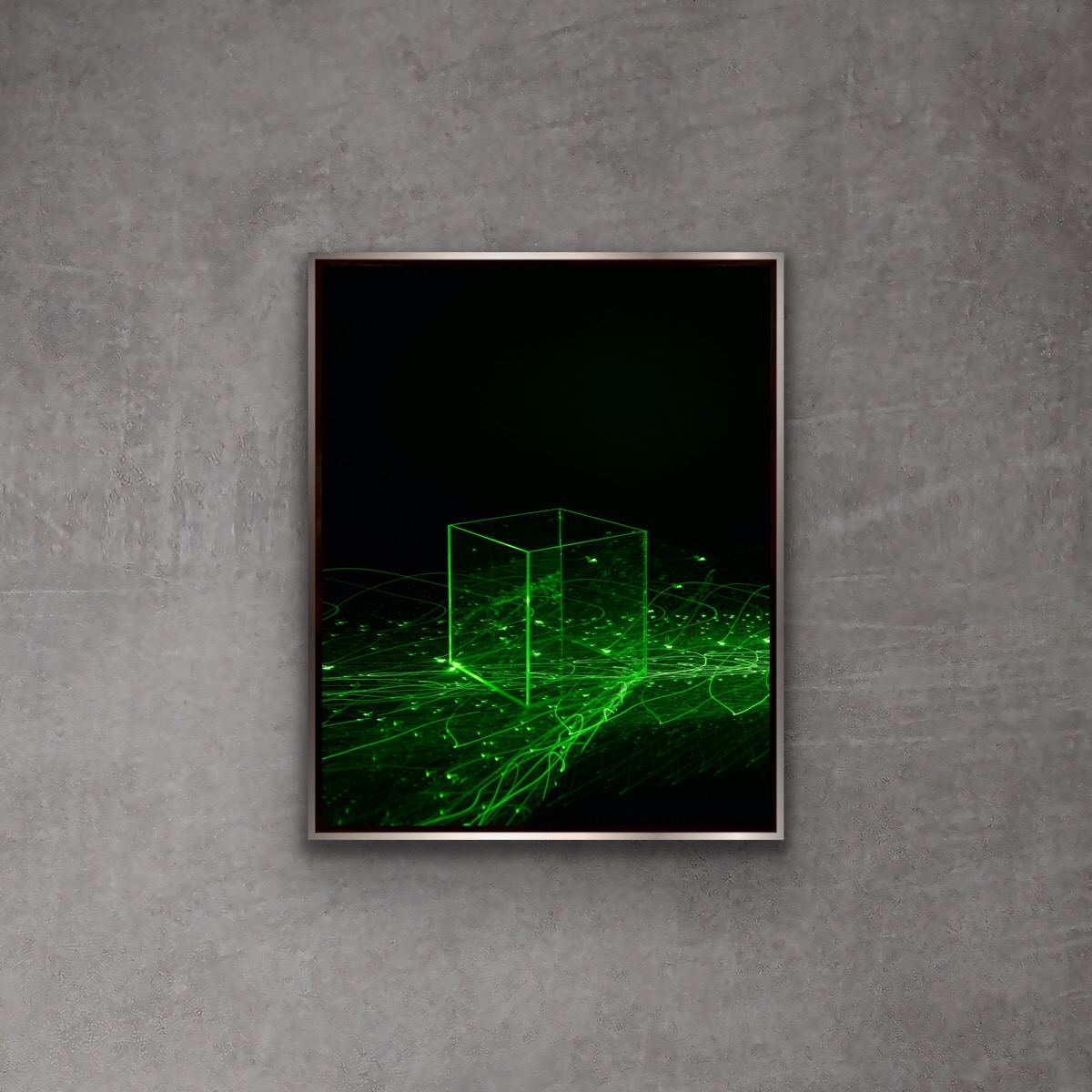 CUT by Grete Hjorth-Johansen, on a concrete wall