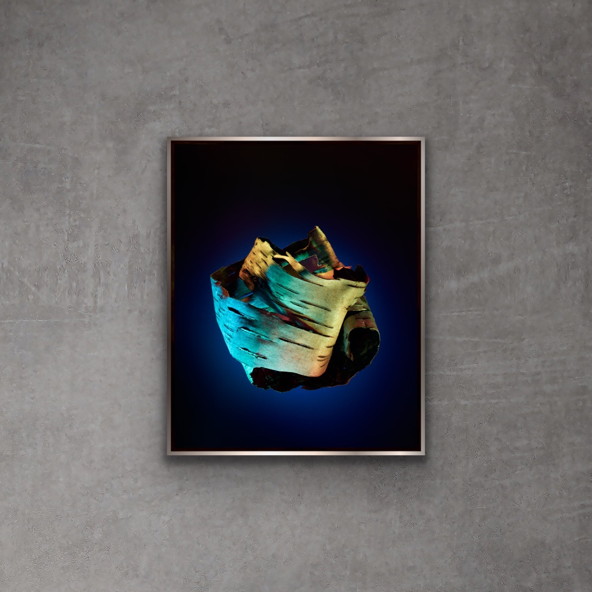 NEVER by Grete Hjorth-Johansen, on a concrete wall