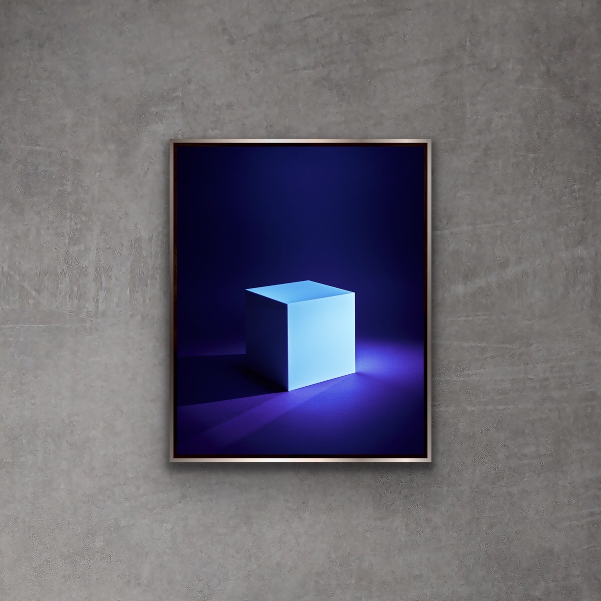 SHUT by Grete Hjorth-Johansen, on a concrete wall